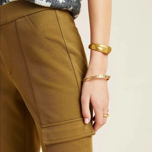 NWT Anthropologie The Essential Knit Cargo Pants - Picture 3 of 7
